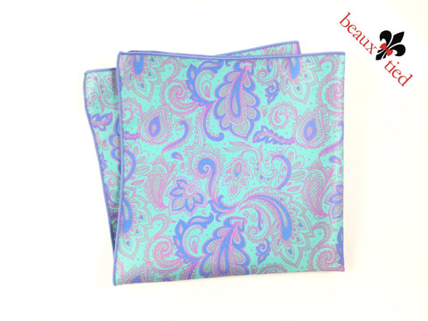 Perfectly Paisley Pocket Square
