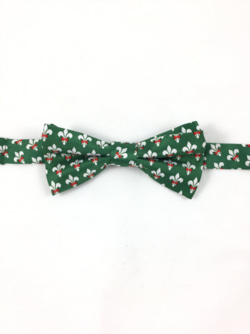 Beaux Tie - Green Holiday Edition - Pre-tied