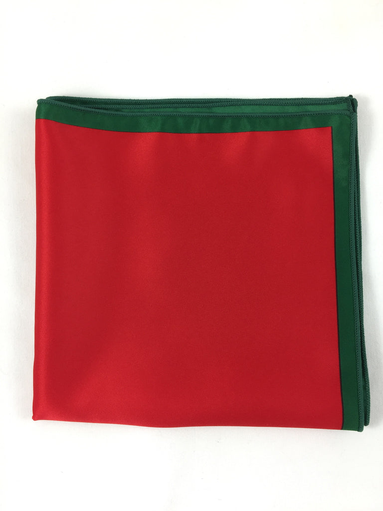 Holiday Red Pocket Square