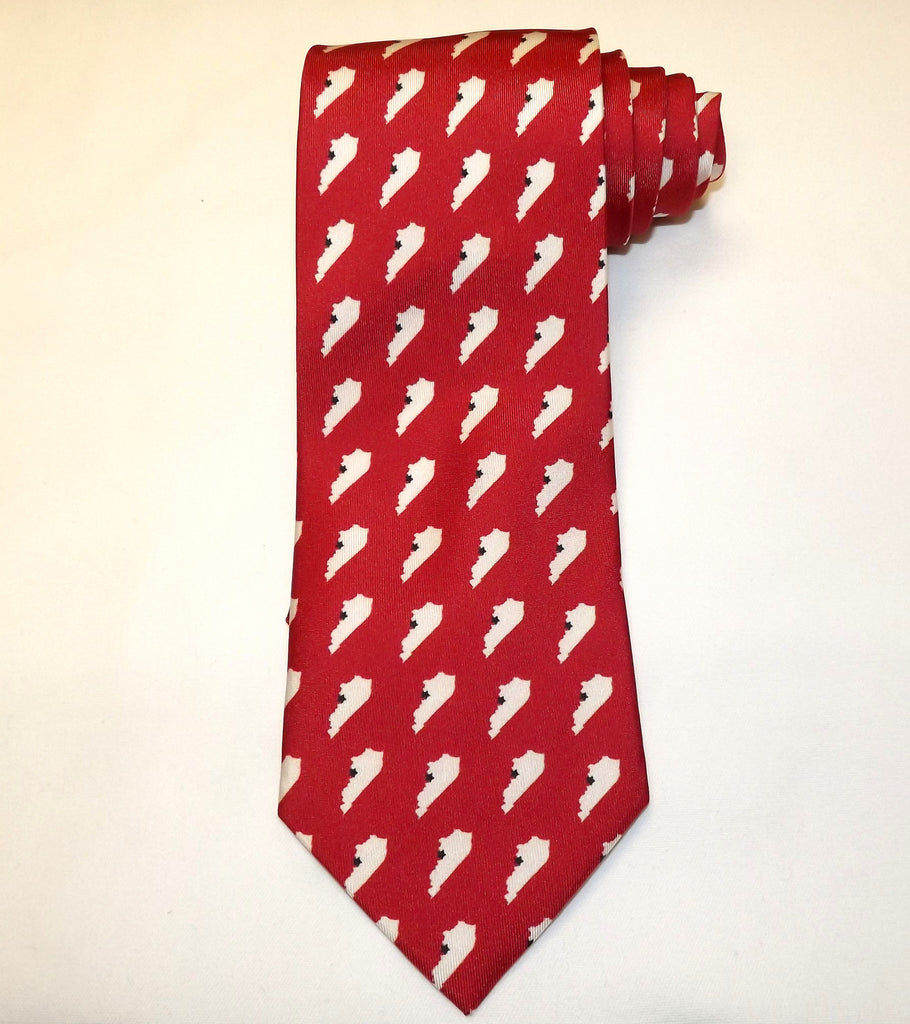 Red Kentucky Classics State Neck Tie