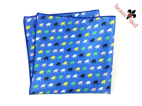 Race Day Pocket Square