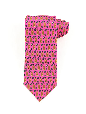 Bottles & Barrels Neck Tie